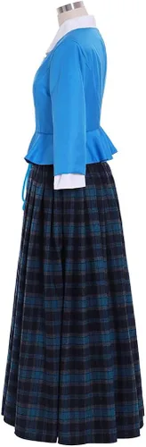 Vista 3 de Claire Fraser - Vestido para mujer de Escocia Highlander
