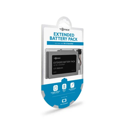 Vista 2 de Tomee Extended Battery Pack for Wii U Gamepad - Nintendo Wii U