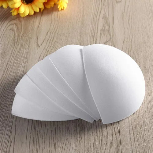 Vista 7 de TENDYCOCO 6 pares de almohadillas de brasier para mujer, almohadillas de bikini y copas (blanco, negro, beige)