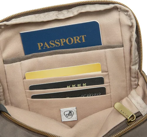 Vista 8 de Travelon Mensajero antirrobo pequeño N/S Slim