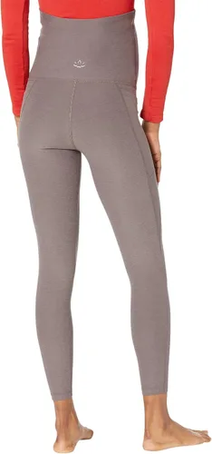 Vista 2 de Beyond Yoga Leggings midi de cintura alta para maternidad Spacedye fuera del bolsillo