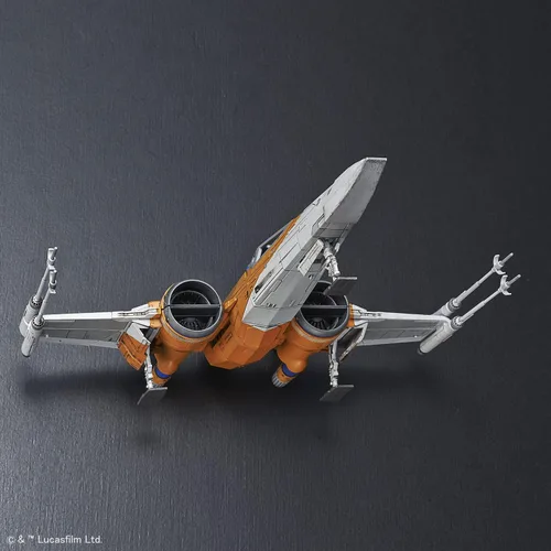 Vista 7 de Bandai Hobby - Star Wars - Poe's X-Wing Fighter (Rise of Skywalker Ver.) Kit de plástico modelo 1/72