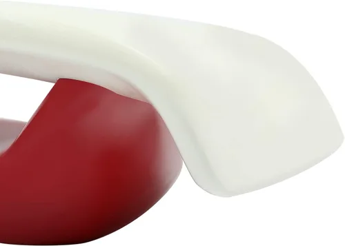 Vista 8 de HECASA Alerón trasero para maletero compatible con Nissan 370Z Coupé 2009-2021, alerón de maletero ala de plástico rojo y blanco
