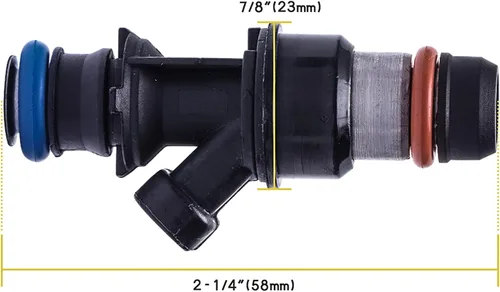 Vista 4 de 8 inyectores de combustible Motor de 4.8L 5.3L 6.0L Compatible con 99-07 más Reemplazar # 25317628
