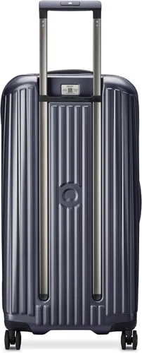 Vista 3 de DELSEY Paris Securitime - Maletero giratorio de 260in Antracita Checked-Medium 26 Inch Equipaje