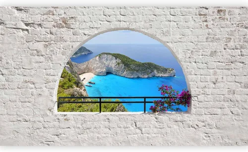 Vista 18 de artgeist Mural de pared premium tropical 197 x 110 pulgadas, papel tapiz no tejido, decoración de pared de vellón, impresión fotográfica, diseño