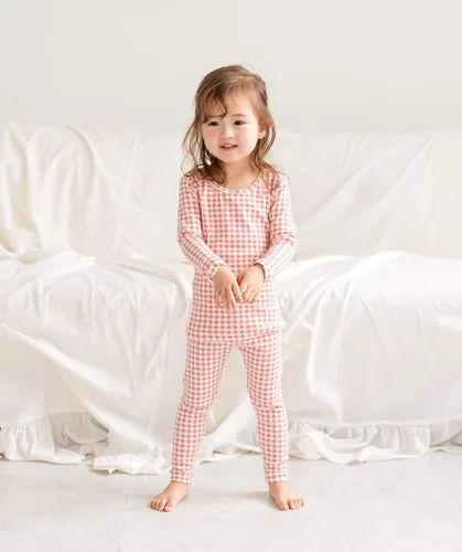 Vista 39 de AVAUMA Conjunto de pijama de algodón para bebés y niñas de 6 meses a 7 años