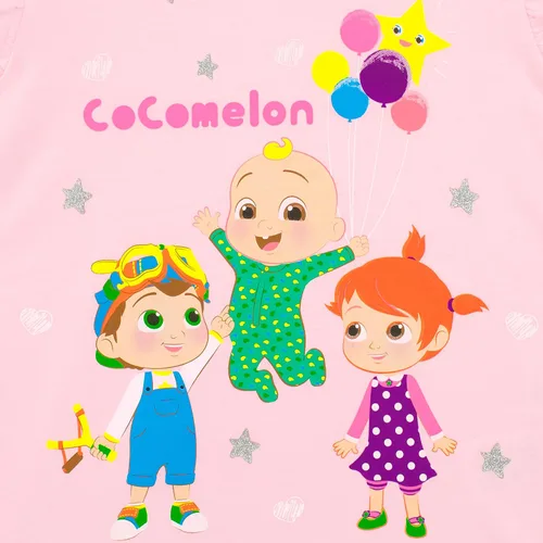 Vista 2 de CoComelon Camiseta para niña JJ Blanco