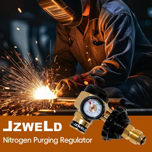 Vista 7 de Regulador de purga de nitrógeno VN-500, válvula de control de purga de nitrógeno de alta precisión con presión de prueba de 500 PSI, control
