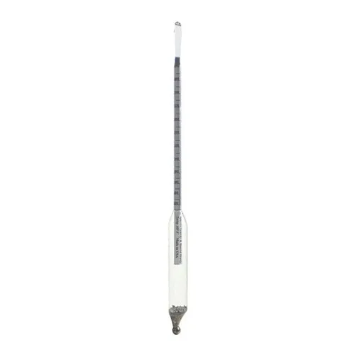 Vista 2 de Thermco Hidrómetro de gravedad específica de forma combinada GW2535C, rango de 0.650 a 1.000 SG, división 0.005 SG, rango de temperatura de 20 a 120