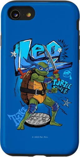 Vista 18 de Teenage Mutant Ninja Turtles: Mutant Mayhem Leo Turtle Power - Carcasa para iPhone 17