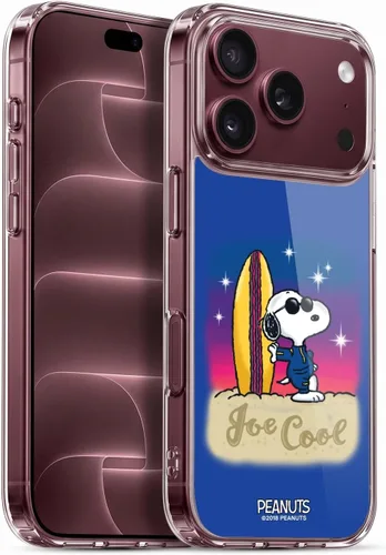 Vista 91 de Head Case Designs Funda de gel con licencia oficial de Peanuts Beach Surf Snoopy Boardwalk Airbrush [protección de grado militar] compatible