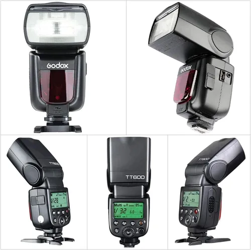 Vista 4 de Godox TT600 2.4G Flash Speedlite para cámaras Canon Nikon Pentax Olympus Fujifilm Panasonic Pentax
