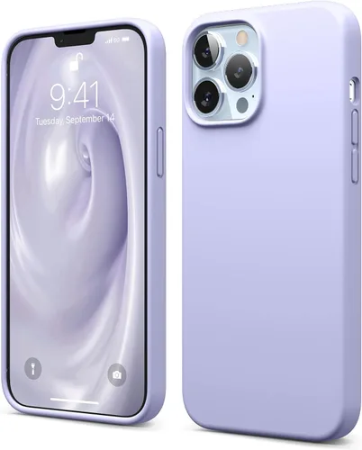 Vista 12 de elago - Funda compatible con iPhone 13 Pro Max, funda de silicona líquida, funda protectora de cámara de cuerpo completo, a prueba de golpes, funda