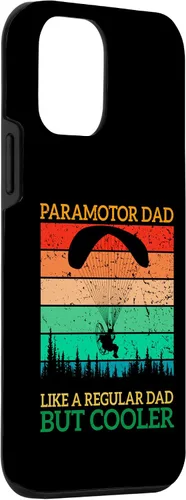 Vista 3 de Funda de parapente para iPhone 12 mini con paramotor y parapente
