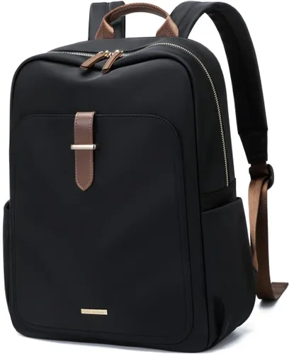 Vista 11 de GOLF SUPAGS - Mochila para portátil para mujer, casual, bolsa de día, para el trabajo, de viaje, mochila para portátil, para portátiles de 14/16