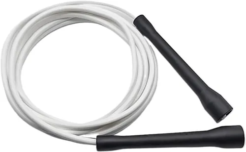 Vista 5 de Cuerda de boxeo fitness núcleo de nylon PVC 6mmx3.6.6 ft saltando doble parte inferior suave repuesto mango exterior