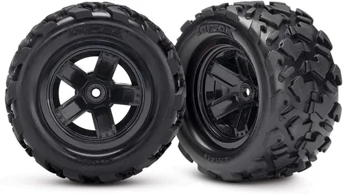 Vista 6 de Traxxas 76054-5-BLK Teton Camión 4WD Escala 1/18 Totalmente Montado Listo Para Funcionar 2.4G