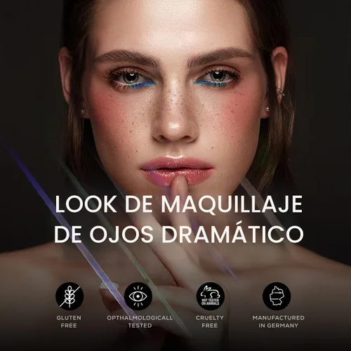 Vista 3 de Radiant Professional Softline Lápiz de ojos impermeable con herramienta de manchas – Forro de larga duración debajo de los ojos para mujeres