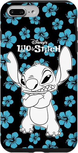 Vista 12 de Disney Lilo & Stitch - Carcasa para iPhone 17, diseño floral