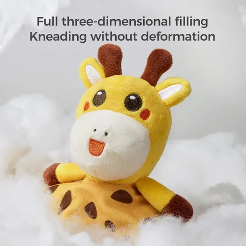 Vista 6 de TUMAMA - Manta de seguridad para bebé, manta de terciopelo suave con lunares de peluche y anillos de dentición, artículos esenciales para recién
