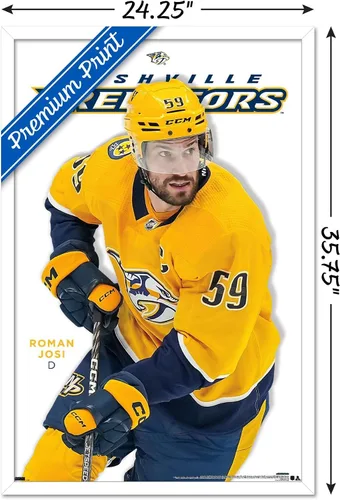 Vista 44 de Trends International NHL Nashville Predators - Póster de pared Roman Josi Feature Series 23