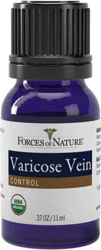 Vista 3 de Forces of Nature Tratamiento para las venas varicosas, medicina homeopática orgánica, 0.37 onzas líquidas, ayuda a reducir la apariencia