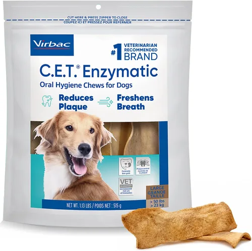 Vista 10 de C.E.T. Masticables enzimáticos de higiene oral para perros, control