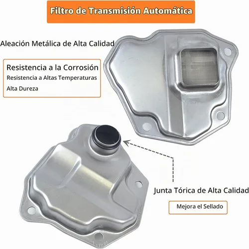 Vista 3 de Filtro de transmisión CVT con junta para Nissan Altima Juke Rogue, para Jeep Compass Patriot, para Dodge Caliber, para Mitsubishi Lancer Outlander