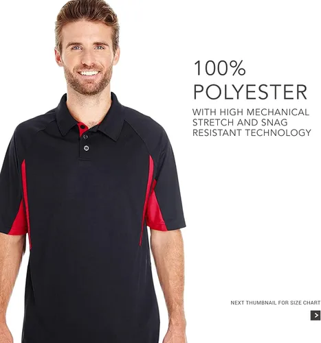 Vista 5 de Holloway Avenger Polo de manga corta para hombre