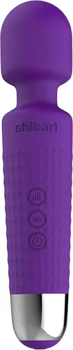 Vista 9 de Shibari Mini Vibrador Halo, Masajeador de Varita, Inalámbrico, Silencioso, Alta Potencia e Impermeable, Estimulación del Clítoris por Vibración