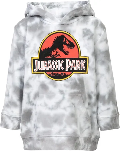 Vista 2 de Jurassic Park Sudadera con capucha de forro polar con logotipo para niños pequeños y grandes