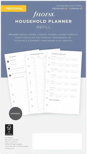 Vista 7 de Recambio para planificador de actividades Filofax A5 2021