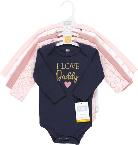 Vista 2 de Hudson Baby unisex-baby Cotton Long-sleeve Bodysuits