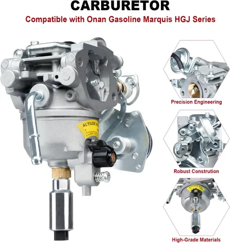 Vista 3 de 541-0765 Carburador Onan Marquis 5500/7000 HGJ 141-0983 146-0774