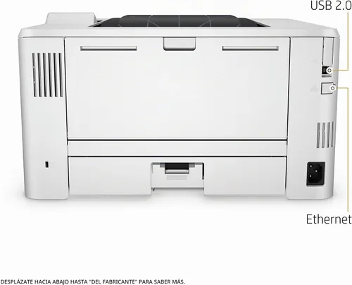 Vista 7 de [Usado] HP LaserJet Pro M402dw Impresora láser inalámbrica con impresión de doble cara, lista para reabastecimiento de Amazon Dash (C5F95A)
