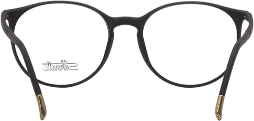 Vista 5 de Silhouette SPX-Illusion 2936 - Gafas de montura óptica redonda Negro mate 5017135