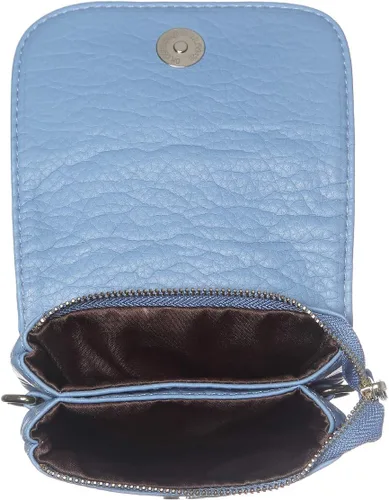 Vista 6 de MINICAT - Bolso cruzado para mujer, pequeño, bolsillos espaciosos, para celular, bolsa de mano para mujer