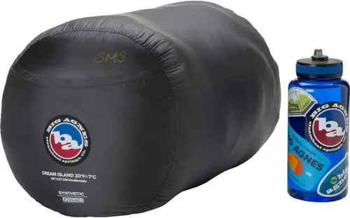 Vista 4 de Big Agnes Dream Island 20°F Doublewide Sleeping Bag - 2-Person Sleeping Bag with Double Zipper Entry, Zip-Off Quilt, Pad Attachment System