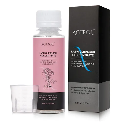 Vista 20 de ACTROL Aloe Lash Shampoo Recarga Concentrado 3.4 fl oz para Extensiones