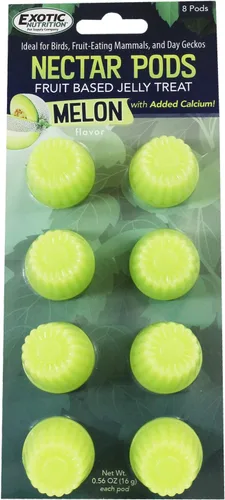 Vista 11 de Cápsulas de néctar (paquete de 4 variedades) – Golosinas de frutas fortificadas con calcio – Planeadores de azúcar, titíes, ardillas, loros