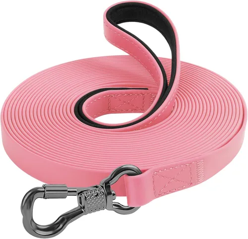 Vista 12 de XiaZ Correa larga impermeable para perros, correa larga de entrenamiento para perros grandes, medianos y pequeños, al aire libre, caminar, jugar
