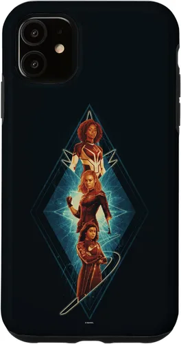 Vista 8 de Funda para iPhone 16 Marvel The Marvels Photon Captain Marvel Ms. Marvel Diamond