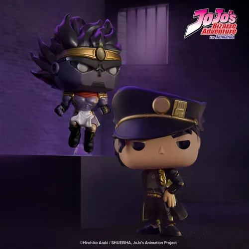 Vista 3 de Funko POP! Animación: JoJo's - Jotaro & Star Platinum - Exclusivo de Amazon