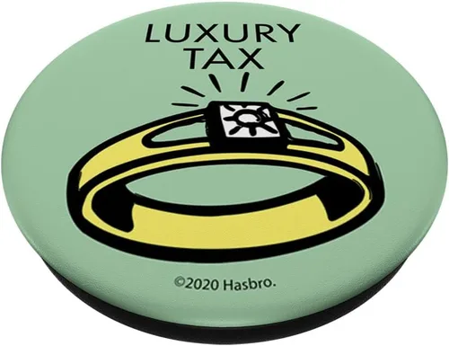 Vista 2 de Monopoly Luxury Tax PopSockets PopGrip: agarre intercambiable para teléfonos y tabletas