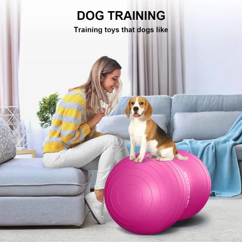 Vista 5 de pelota con forma de cacahuate, no se rompe, asiento activo para niños, para trabajo de parto, terapia, niños con TDAH – Bola de parto ecológica