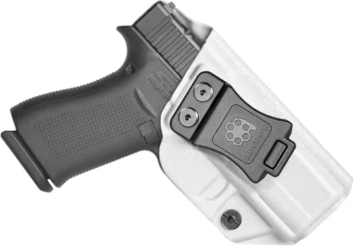 Vista 11 de Amberide IWB Kydex Holster for Glock 43 / 43X / 43X MOS, Concealed Carry, MOS and Non-MOS Options Available, Adjustable Cant, Posi-Click Retention