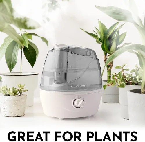 Vista 9 de Zulay Home Humidificadores de niebla fría para dormitorio (tanque de agua de 2.2L) - Humidificadores ultrasónicos silenciosos para habitación grande