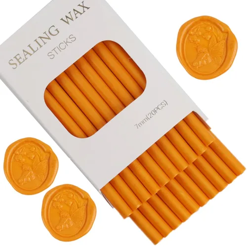 Vista 12 de 20 barras de sellado de cera para pistola de pegamento para invitaciones de boda, sellado de letras de sobre (20, azul bebé)