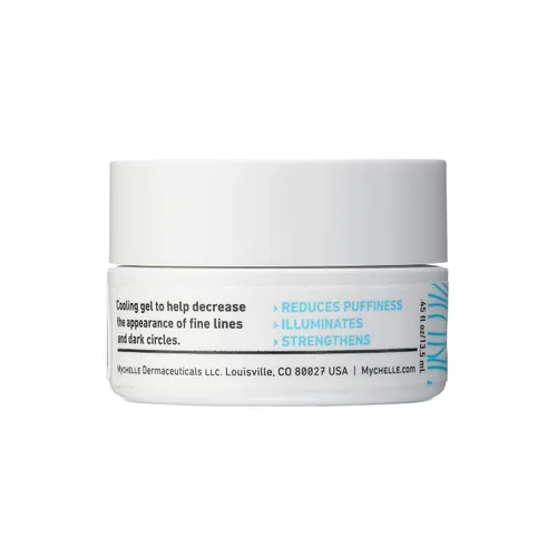 Vista 2 de MyChelle Dermaceuticals Gel de ojos ultra hialurónico (0.45 onzas líquidas), rica hidratación para piel seca con ácido hialurónico vegano, ayuda a